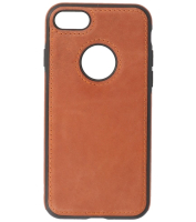 Iphone 7/8/SE2020/SE2022 Leer Hoesje BackCover Cognac