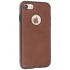 Iphone 7/8/SE2020/SE2022 Leer Hoesje BackCover Mocca