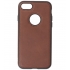 Iphone 7/8/SE2020/SE2022 Leer Hoesje BackCover Mocca