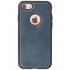 Iphone 7/8/SE2020/SE2022 Leer Hoesje BackCover Navy