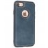 Iphone 7/8/SE2020/SE2022 Leer Hoesje BackCover Navy