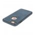 Iphone 7/8/SE2020/SE2022 Leer Hoesje BackCover Navy