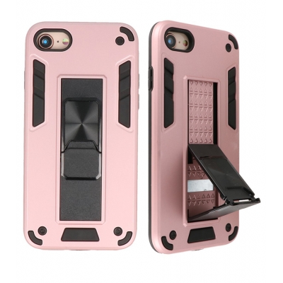 Iphone 7/8/SE 2020/SE 2022 Stand Hardcase Case Roze
