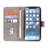 Iphone 14 Hoesje Bookstyle Wallet Cases Grijs