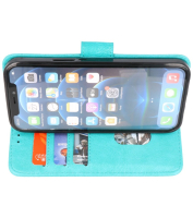 Iphone 14 Hoesje Bookstyle Wallet Cases Groen