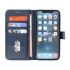 Iphone 14 Hoesje Bookstyle Wallet Cases Navy