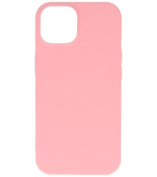 Iphone 15 Plus TPU Hoesje Back Cover Kleur Roze