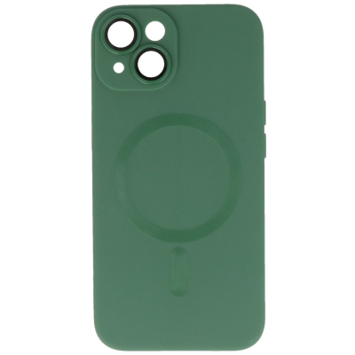 iPhone 14 Plus MagSafe Camera Beschermer Donker Groen