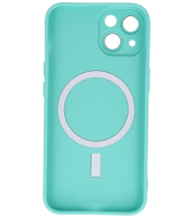 iPhone 14 Plus MagSafe Camera Beschermer Turquoise