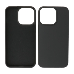Iphone 15 Pro Max TPU Hoesje Back Cover Kleur Zwart