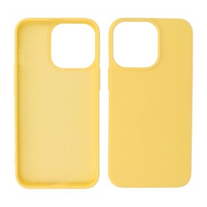 Iphone 15 Pro Max TPU Hoesje Back Cover Kleur Geel