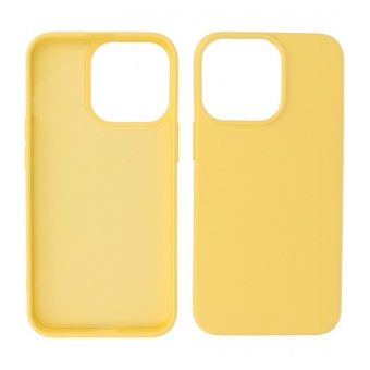 Iphone 14 Pro Max TPU Hoesje Back Cover Color Geel