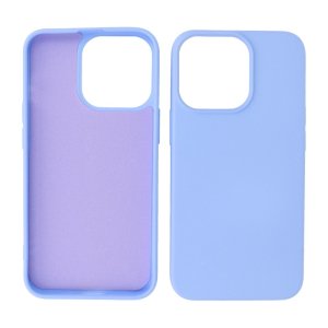 Iphone 15 Pro Max TPU Hoesje Back Cover Kleur Paars