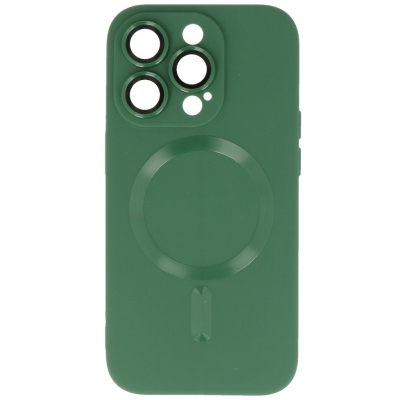 iPhone 14 Pro Max MagSafe Camera Beschermer Donker Groen