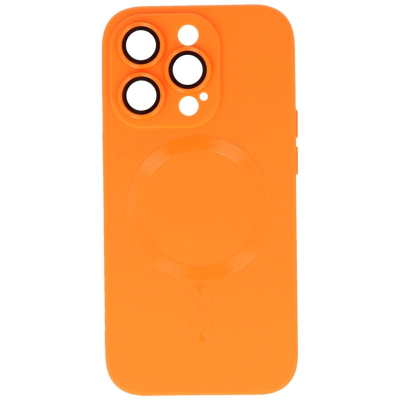iPhone 14 Pro Max MagSafe Camera Beschermer Oranje