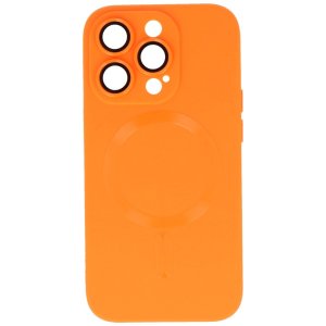 iPhone 14 Pro Max MagSafe Camera Beschermer Oranje