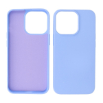 Iphone 15 Pro TPU Hoesje Back Cover Kleur Paars
