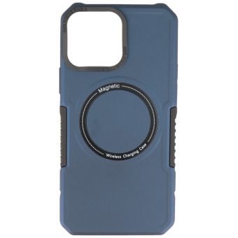 Magnetic Charging Case for iPhone 14 Pro Max Navy