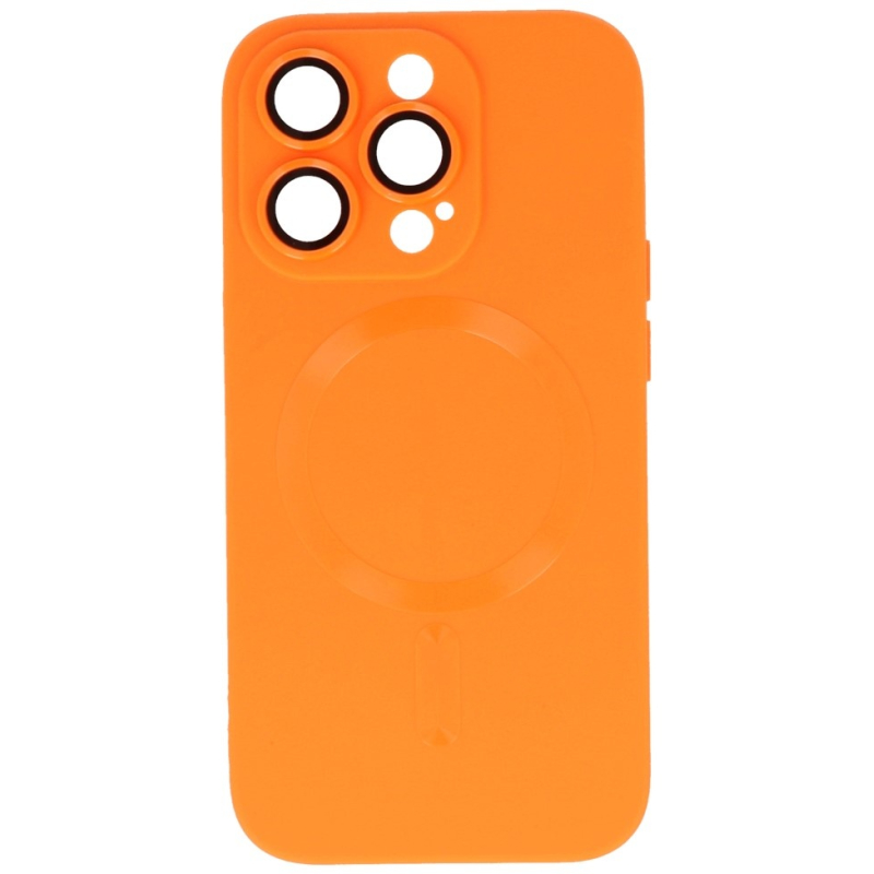 iPhone 14 Pro MagSafe Camera Beschermer Oranje