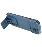 iPhone 14 Pro Max Window Stand Back cover Blauw