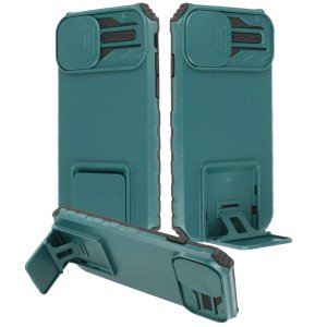 iPhone 13 Pro Window Stand Back cover Groen