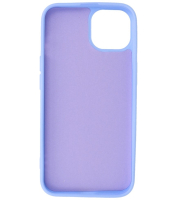 Iphone 14 TPU Hoesje Back Cover Color Paars