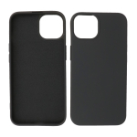 Iphone 14 TPU Hoesje Back Cover Color Zwart