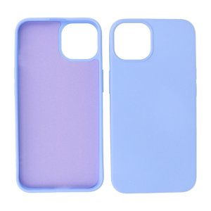 Iphone 15 TPU Hoesje Back Cover Kleur Paars