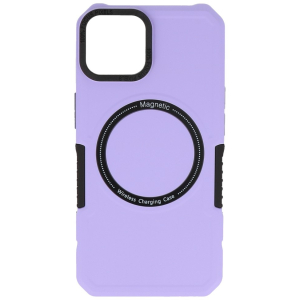 Magnetic Charging Case for iPhone 14 Purple