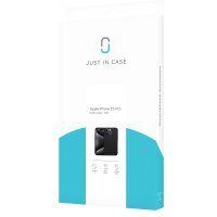 Just in Case iPhone 15 Pro Premium Liquid Color TPU Case Zwart