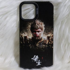 Battle Armor Edition Black Myth Wukong iPhone 12 Pro Max Hoesje Zwart