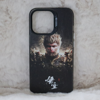 Battle Armor Edition Black Myth Wukong iPhone 13 Pro Hoesje Zwart