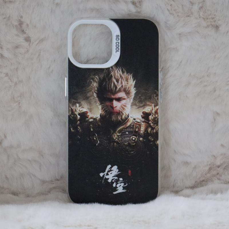 Battle Armor Edition Black Myth Wukong iPhone 15 Hoesje Wit