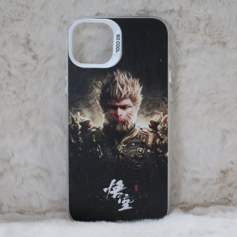 Battle Armor Edition Black Myth Wukong iPhone 15 Plus Hoesje Wit