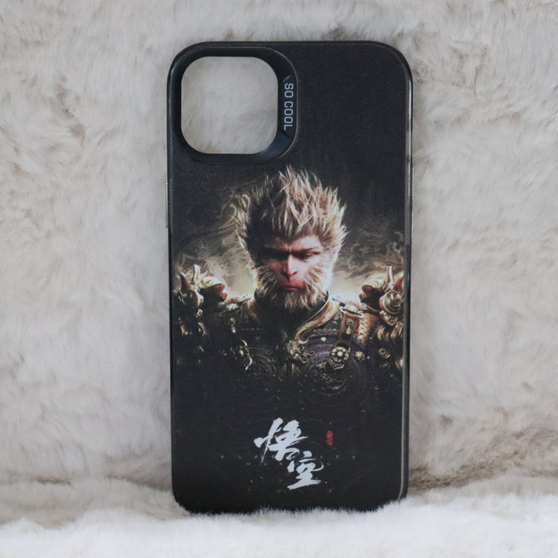 Battle Armor Edition Black Myth Wukong iPhone 15 Plus Hoesje Zwart