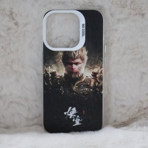 Battle Armor Edition Black Myth Wukong iPhone 15 Pro Case White