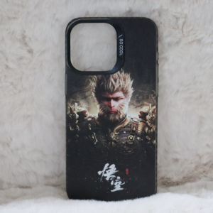 Battle Armor Edition Black Myth Wukong iPhone 15 Pro Max Hoesje Zwart