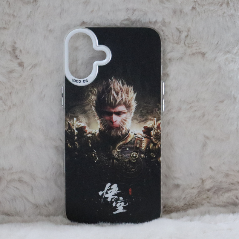 Battle Armor Edition Black Myth Wukong iPhone 16 Plus Hoesje Wit