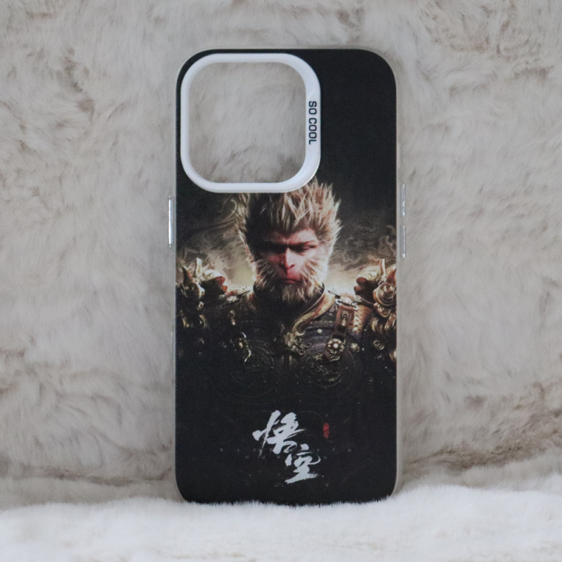 Battle Armor Edition Black Myth Wukong iPhone 16 Pro Hoesje Wit