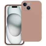 Just in Case iPhone 15 Premium Liquid Color TPU Case Roze