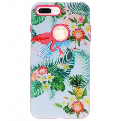 Iphone 7/8 Plus Flamingo 3D Design Case