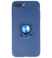 Iphone 7/8 Plus Hoesje met Ring Houder Navy
