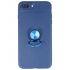 Iphone 7/8 Plus Hoesje met Ring Houder Navy