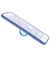 Iphone 7/8 Plus Hoesje met Ring Houder Navy