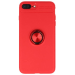 Iphone 7/8 Plus Hoesje met Ring Houder Rood