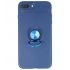 Iphone 7/8 Plus Hoesje met Ring Houder Navy