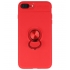 Iphone 7/8 Plus Hoesje met Ring Houder Rood