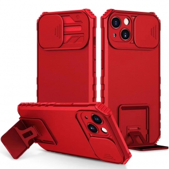 iPhone 14 Window Stand Back cover Red