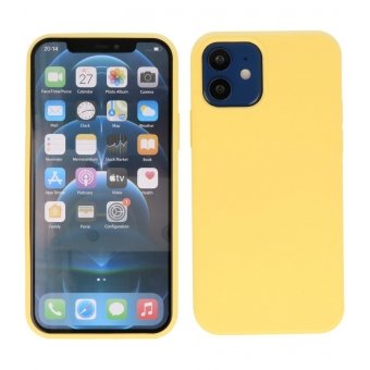 Iphone 13 Mini TPU Hoesje Back Cover Color Geel