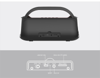 Musky Bluetooth Speaker DY-18 Rood